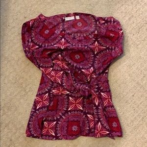 New York & Co Faux Wrap Top